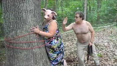 My Fuck Pig III Tied, Stuck and Sweating- A PlanetFunCamp Free-View