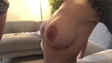 Sloppy bj until he cums on my face