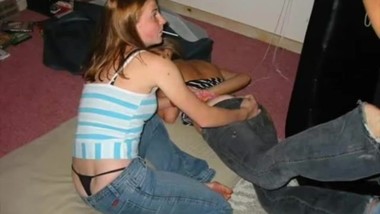 Hotties with thongs exposed