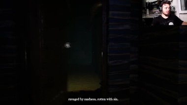 Guy scarred the shit after cum on camera. Porn actor: Codrin Bradea:Satana