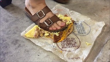 Asian doctor friend walks all over my breakfast