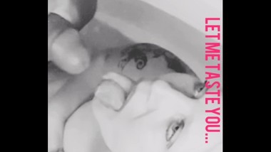 MOMS BATHTUB BLOWJOB & Cumshot into my mouth.