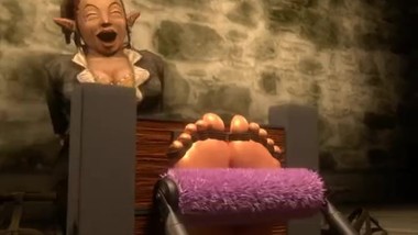 Telma's feet torture