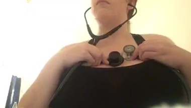 Dual Stehoscope Heart Exam female Heartbeat