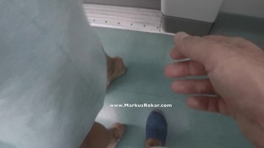 My step mom was stuck in train and get groped by stranger