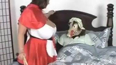 BBW Maria Morre Red Riding Hood Fucked by Wolf